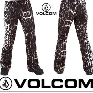 Volcom Leopard Snow Pants - Large